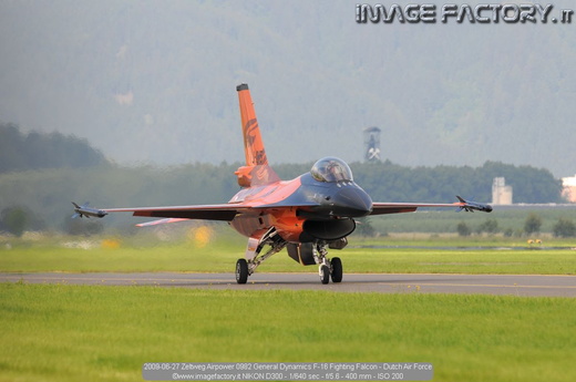 2009-06-27 Zeltweg Airpower 0982 General Dynamics F-16 Fighting Falcon - Dutch Air Force